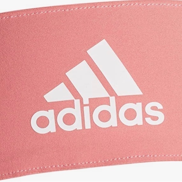 Adidas Alphaskin Tie Headband, Hazy Rose/White, One Size-NWT-Factory Sealed - Picture 3 of 7